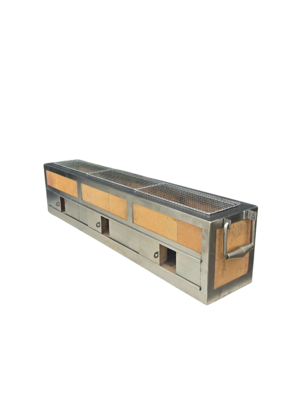 🔥 Japanese-Style Yakitori Grill - เตาย่างญี่ปุ่น เตาถ่านสแตนเลส แบบยาว